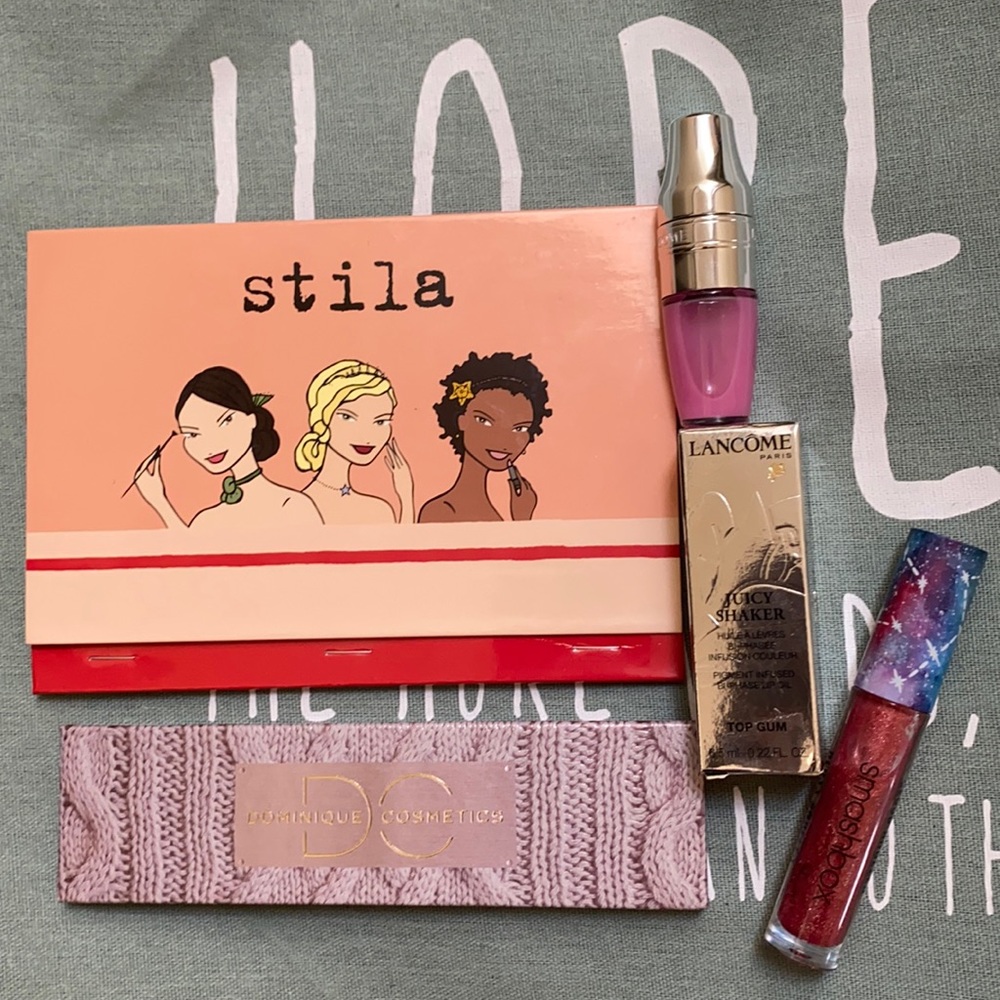 👩‍🎤Lot of 4! LANCOME SMASHBOX STILA DOMINIQUE bundle